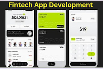 develop fintech app neobank app digital bank app lending app wallet app