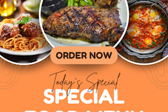 design creative food flyer party flyer real state flyer