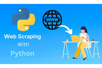 python web scraping, data scraping, and manual data mining