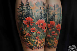 draw a realistic tattoo design