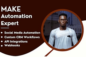 make com automation, social media automation, make com, make automation