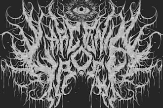 death,black metal gothic,dark logo desing band,brand,tshirt