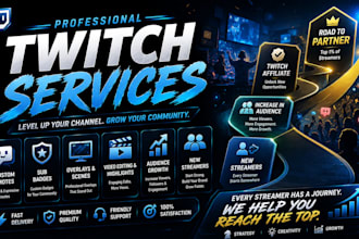 boost your twitch channel to get live viewers, chatters