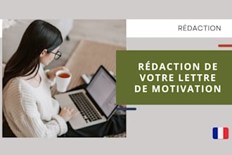 rédiger votre lettre de motivation