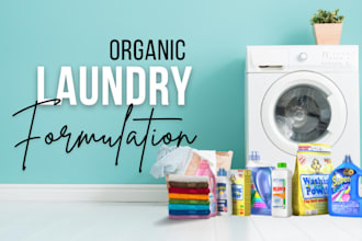 make product formulations of detergents, soaps, laundry and toiletry products