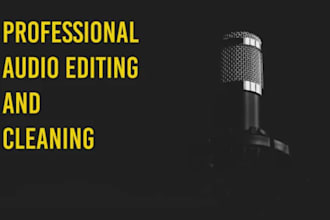edit, clean, repair and fix your audio