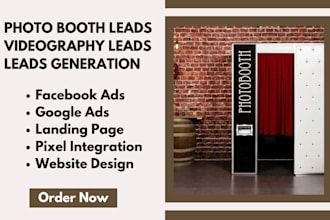 generate photoboth leads photography photoboth videography photoboth website