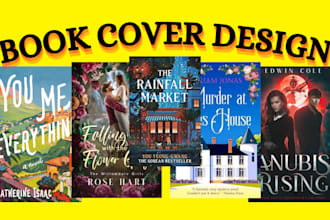 design eye catching book cover fiction fantasy cozy mystery urban erotic sci fi