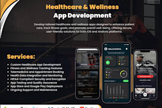 build custom telemedicine app, hippa compliant ai healthcare solution, ehr, emr