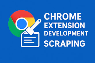 build a chrome extension for web scraping and automation