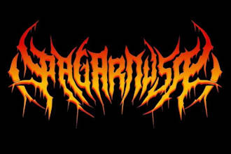make custom brutal death metal, deathcore logo for your band