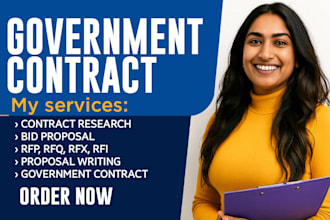 bid proposal, sam gov contract research, rfp, rfq, rfi capability statement