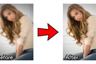 fix blurry photo and enhance poor resolution images