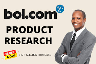 do bol product research for your store on bol com ecommerce store