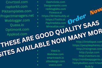 provide links from my good quality saas sites