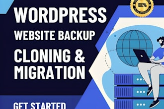 migrate wordpress website to bluehost, siteground, hostgator, godaddy, wp engine