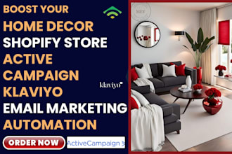 do home decor website activecampaign automation flows for home decor store