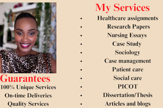 do articles in nursing,maternal nutrition,healthcare, social work, human service