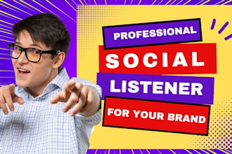 do professional social listening for your brand