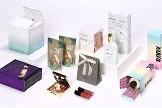 make an astonishing cosmetic packaging box design and label design billboard