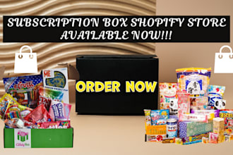 subscription box shopify store, shopify subscription store, subscription website