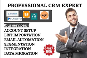 setup batch lead mojo workflow crm placester resimpli one crm integration va