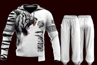 do 3d garment design 3d clothing 3d fashion design 3d modeling 3d animation
