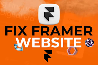 fix framer website, framer bugs, framer landing page, framer