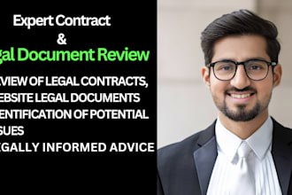 professionally review your legal contracts and website legal documents