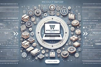 import products into your woocommerce site via csv file