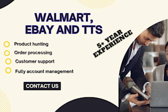 fully manage your walmart and ebay seller account