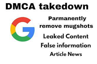 remove mugshots delete negative links erase bad article false news in google