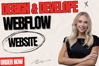 design redesign webflow website fix or develop webflow website