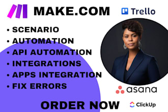 set up make com workflow automations makecom zapier integrations made com