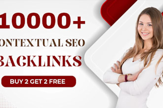 our agency will do seo contextual backlinks pure white hat
