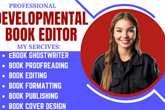 be developmental editor book formatting for cookbook and publish on amazon kdp