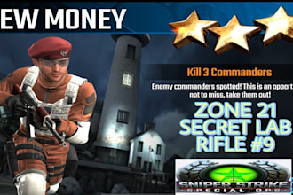 develop money sniper game, shooting game, rpg, fps shooter, zombie horror game
