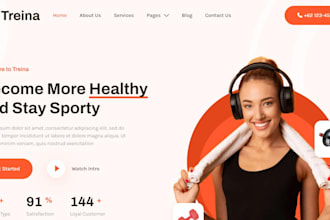 gym website workout website personal trainer website gym website workout website