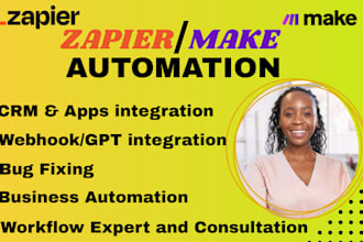 fix setup make com api zapier automation integration zap made com