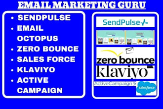 do activecampaign salesforce sendpulse email octopus zero bounce klaviyo email