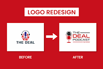 redesign, vectorize, edit and update your wordmark business or website logo