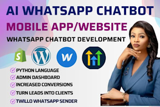 do whatsapp business API,create custom ai chatbot for websites,whatsapp,platform
