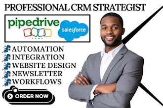 do salesforce pipedrive zoho crm close io workflow automation ghl integration