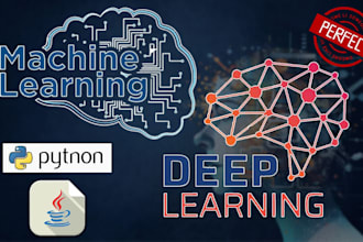 machine learning , deep learning based data science projects python or r
