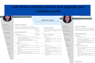 write a professional accounting resume