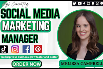 be your social media manager content creator facebook ads instagram marketing