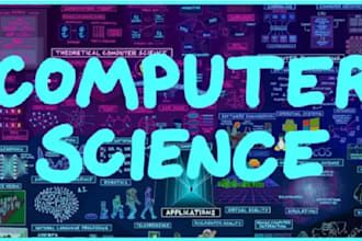 do computer science ,c,cpp,python and java programming tasks and projects
