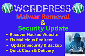 recover hacked wordpress site, remove malware, wordpress malware removal