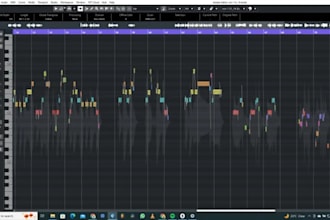 do your vocal pitch and time correction, mixing, mastering