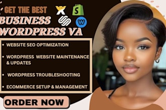 be your squarespace wix virtual assistant wordpress va website design va